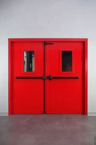 Porte coupe feu