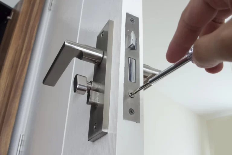 Réparation de gâche défectueuse