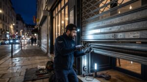 Dépanneur rideau métallique disponible 24/7 à Courthézon