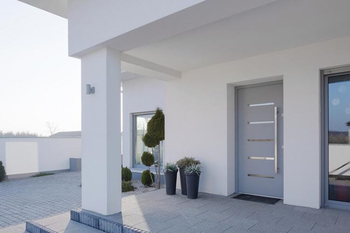 Installation porte d'entrée